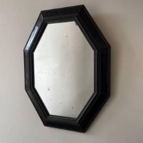 Tortoiseshell Octagonal Mirror 